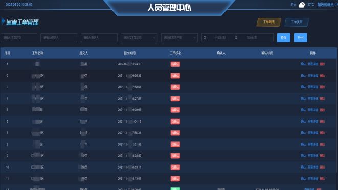 人员管理